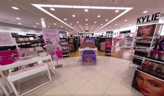 Peek inside Ulta Beauty.